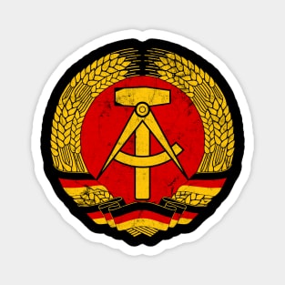 East Germany - Vintage Style Coat of Arms Design Magnet