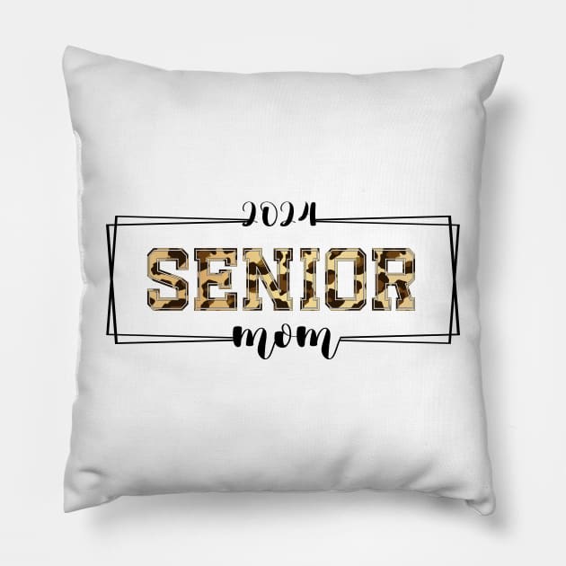 Senior Mom 2024, Senior 2024 Mama, Class Of 2024 design Pillow by SecuraArt