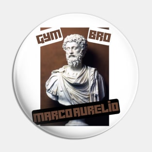 Gym bro Marco Aurelio Pin