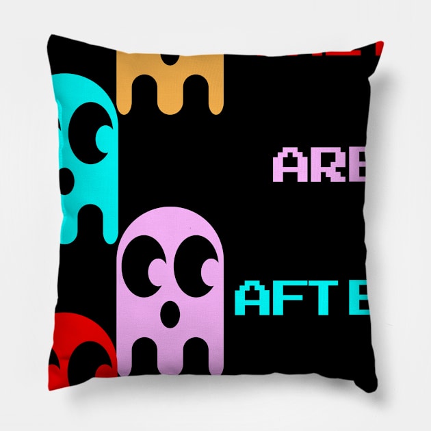 Pac Man Pillow by ricketsdesign