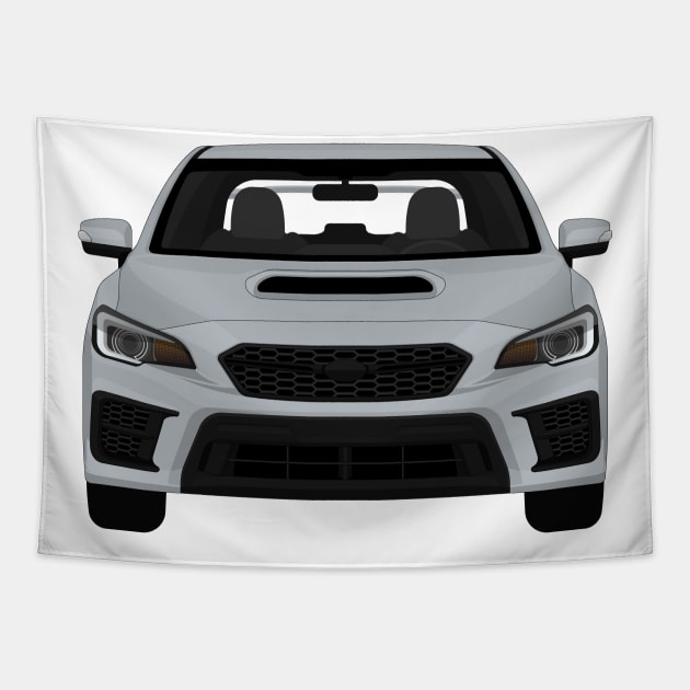 Wrx sti Ice-Silver Tapestry by VENZ0LIC