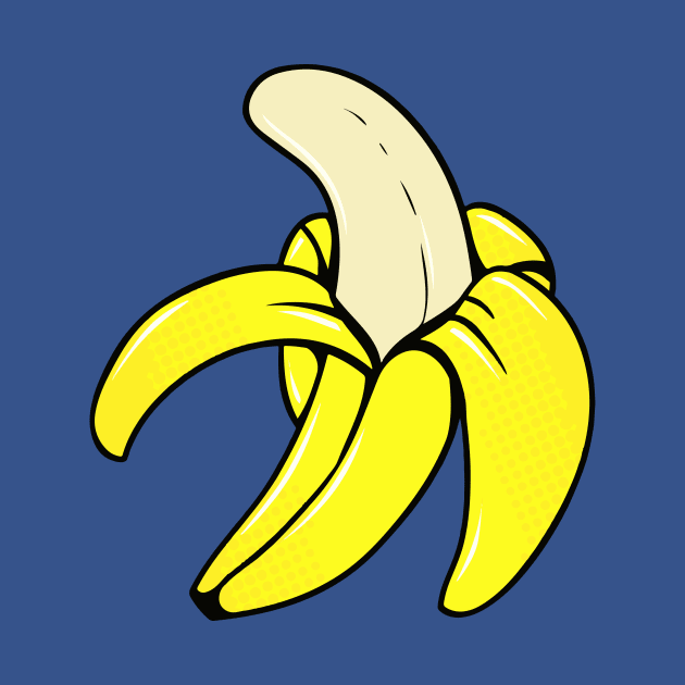 Comic Pop Art Banana by SLAG_Creative