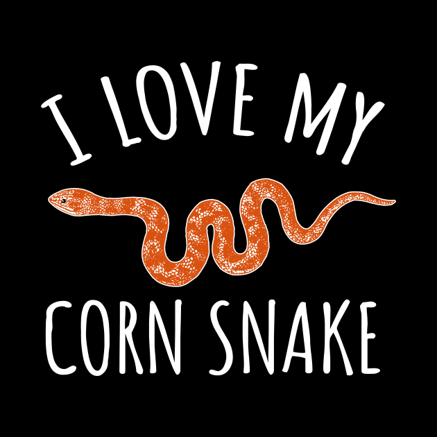 I Love My Corn Snake by LunaMay