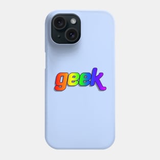 Geek Rainbow Pride Phone Case