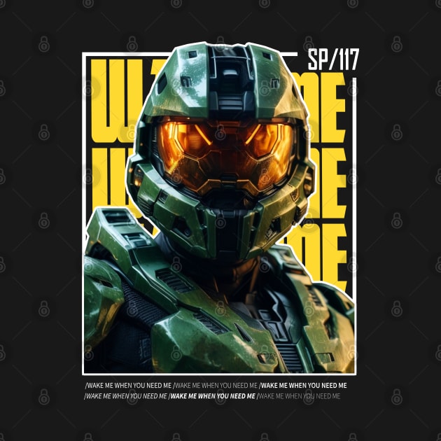 Halo game quotes - Master chief - Spartan 117 - Realistic #3 by trino21