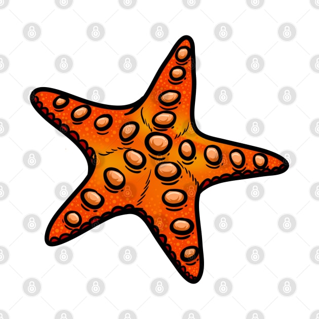 Starfish by Sticker Steve