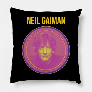 Retro Gaiman Pillow