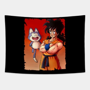 YAMCHA MERCH VTG Tapestry