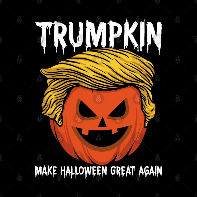 Trumpkin Make Halloween Great Again by monolusi