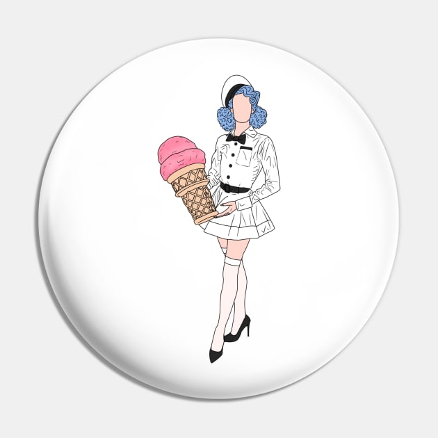 Gigi Goode Pin by doctorbihcraft