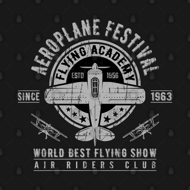 AEROPLANE FESTIVAL FLYING ACADEMY by HassibDesign