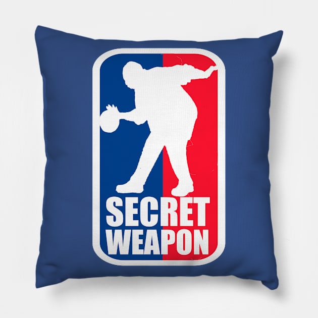 NBA Parody Logo Stanley The Office Basketball Player Pillow by Bigfinz