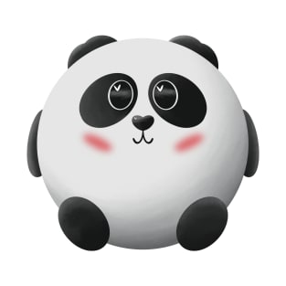 Cute Chubby Panda T-Shirt