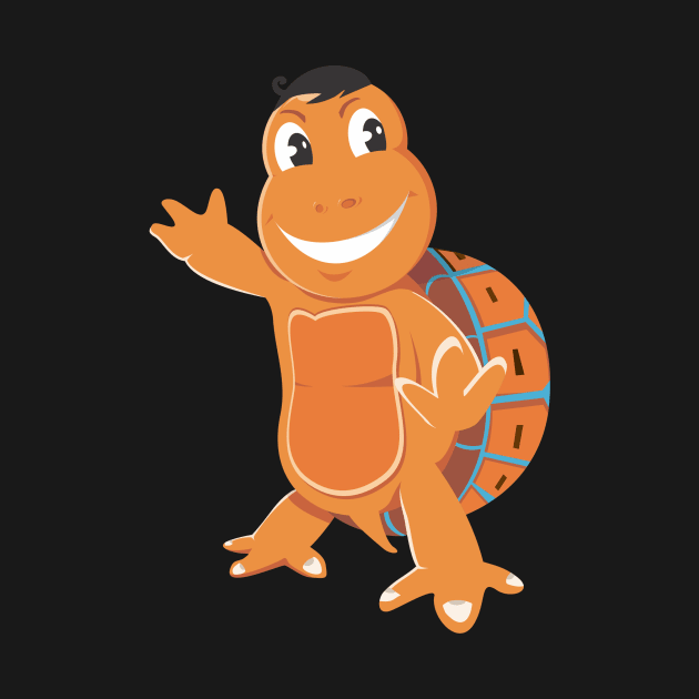 cartoon turtle by Udin