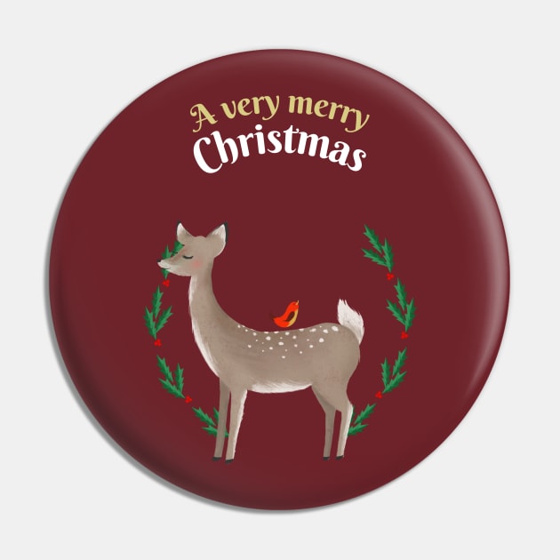 A Very Merry Christmas Pin by Eclectic Assortment