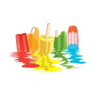 Rainbow Popsicles T-Shirt