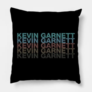 Vintage Proud Name Garnett Sports Birthday Retro Pillow