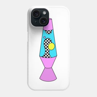 1990's Checkerboard Lava Lamp Phone Case