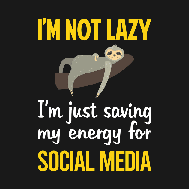 Funny Lazy Social Media by Hanh Tay