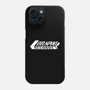 White Lotuspool Logo Phone Case