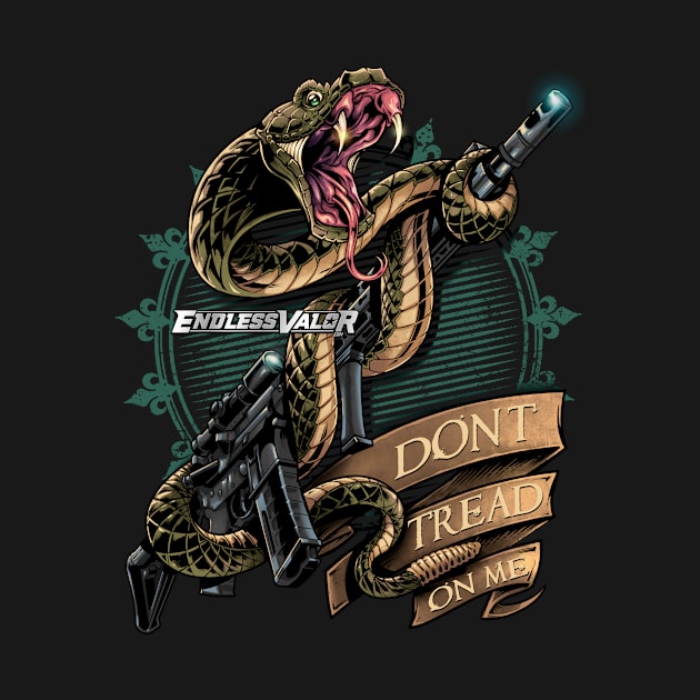 Snake and Rifle by FlylandDesigns