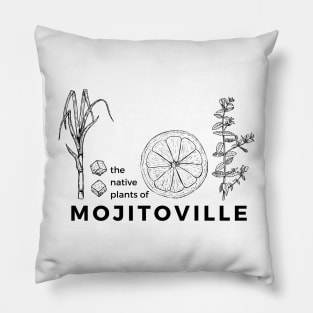 The Native Plants of Mojitoville Pillow