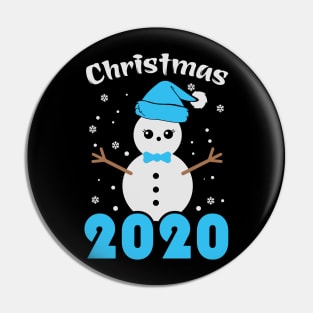 Snowman 2020 Christmas gift Pin