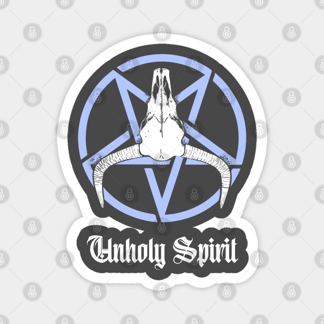 Unholy spirit Magnet by World upside down