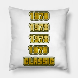 CLASSIC 1978 Pillow