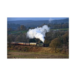 GWR steam loco Erlestoke Manor T-Shirt