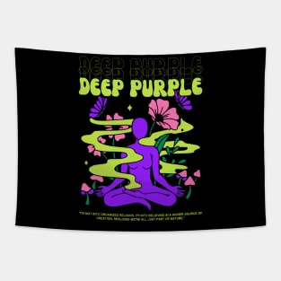 Deep purple // Yoga Tapestry