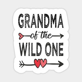 grandma of the wild one Magnet