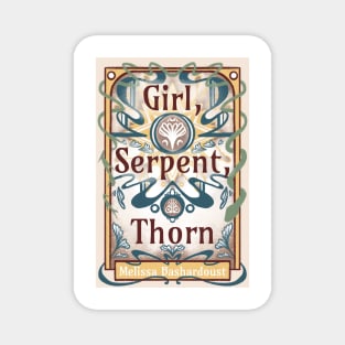Girl Serpent Thorn Inspired Magnet
