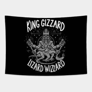 Psychedelic God King Gizzard & Lizard Wizard Tapestry