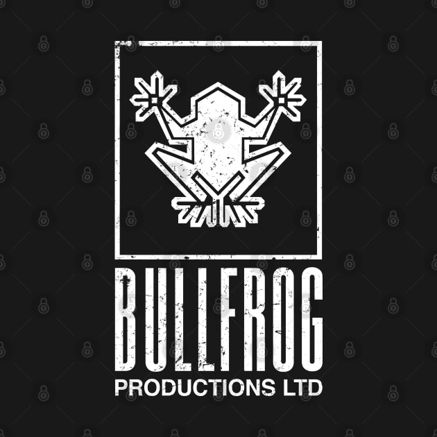 BULLFROG vintage white logo by FbsArts