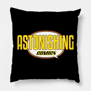 Astonishing Comics Logo! Pillow