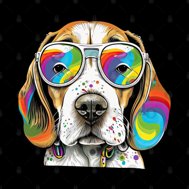 Hippie Beagle by JayD World