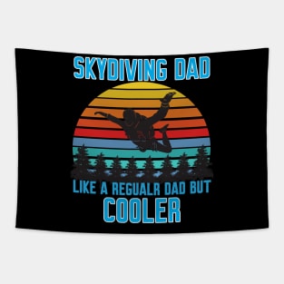 Funny Skydiving Dad Tapestry