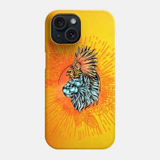 Awesome fantasy bird and cat Phone Case