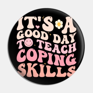 Teach Coping Skills Teacher Back To School Counselor Gifts Pin