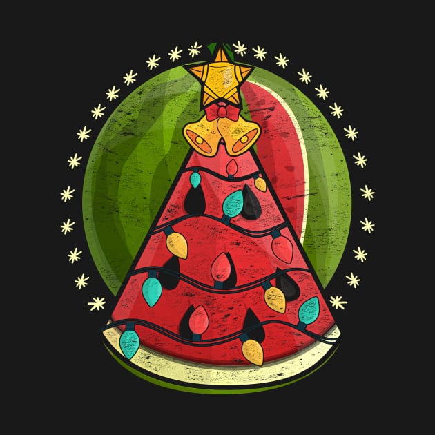 Tropical Watermelon Xmas Lights Hawaiian Summer Christmas In July by shirtsyoulike