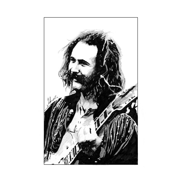 David Crosby (CSNY) by Jack Browning