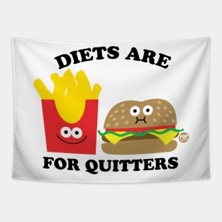 DIETS QUITTERS Tapestry