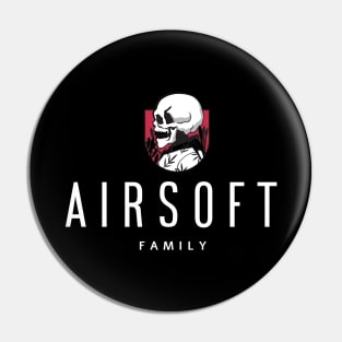 Airsoft Family - Skull Pin