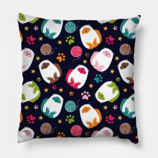 Colorful Himalayan Cat Pillow