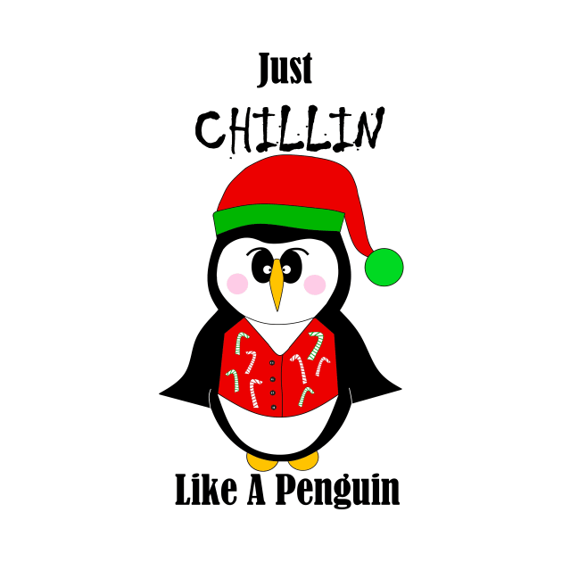 CHILLIN Funny Penguin. by SartorisArt1