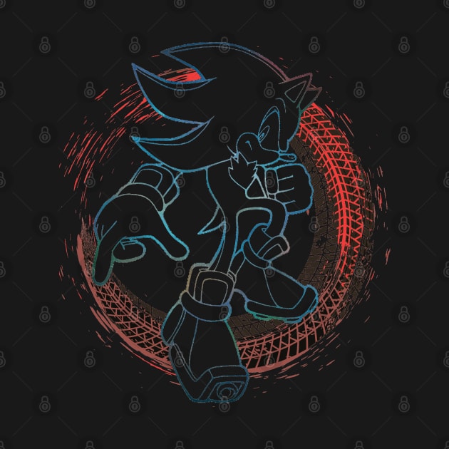 Sonic The Hedgehog - Shadow The Hedgehog - Type A - Colorful by Obtineo