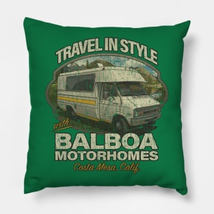 Balboa Motorhomes 1968 Pillow