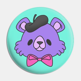 Purple bear love forever Pin