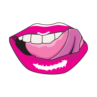 Female Lips and tongue T-Shirt